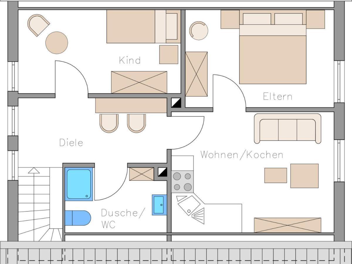 Ankerplatz10 Apartment Варел Екстериор снимка